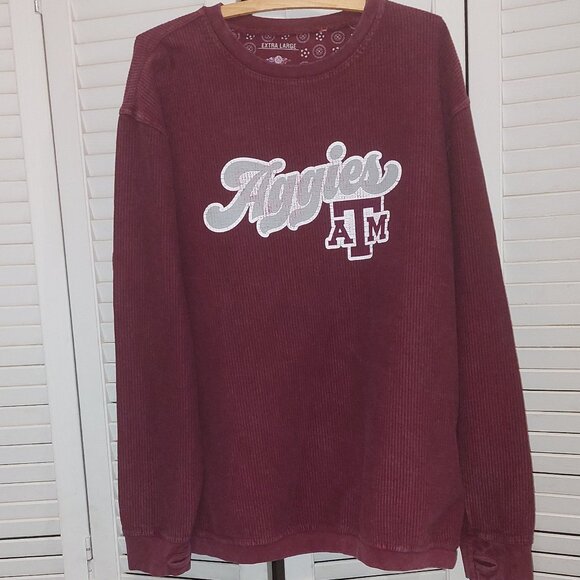 texas A&M Aggies distressed sweatshirt - Picture 2 of 7